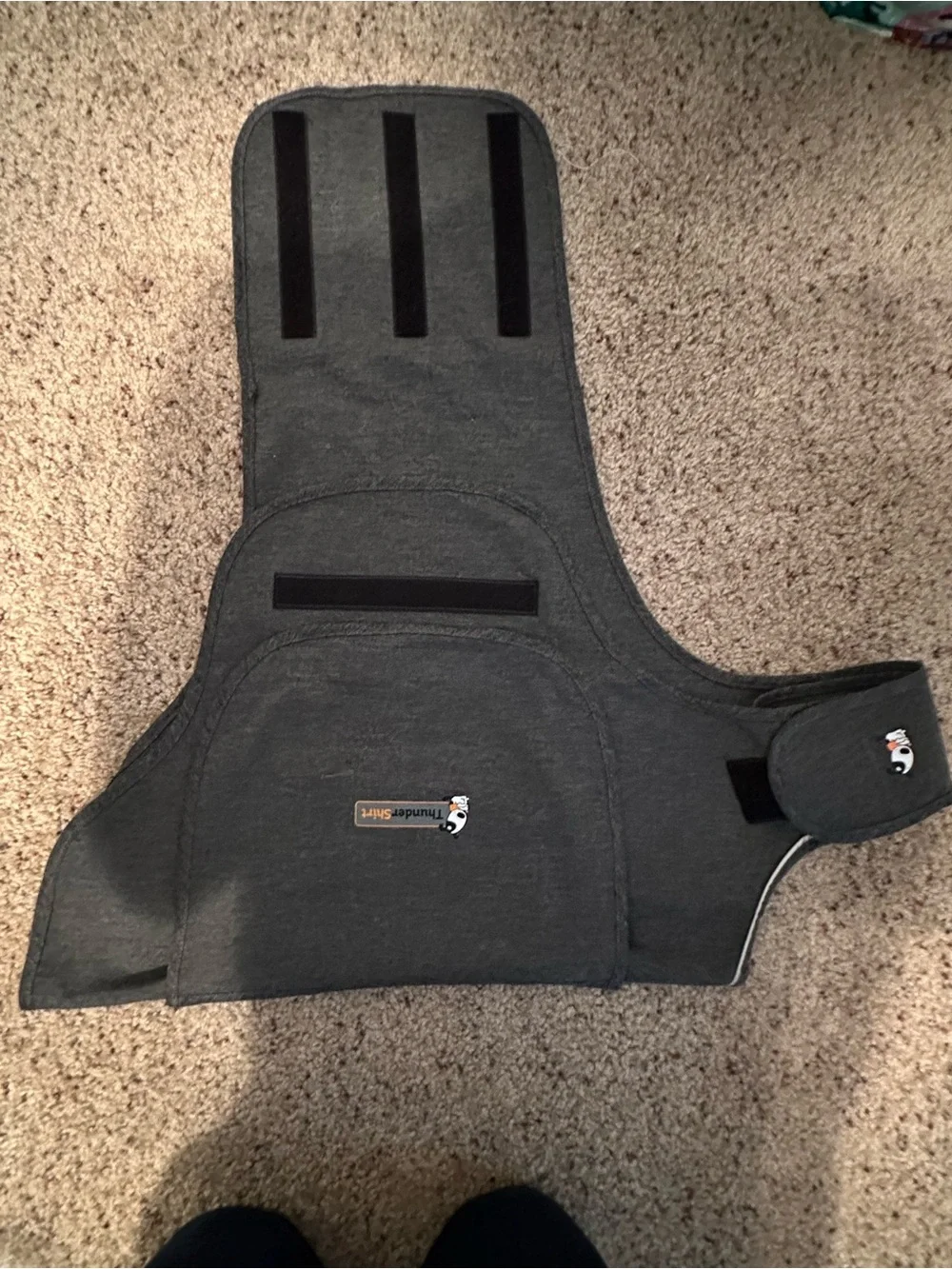 Thundershirt Dog Anxiety Wrap - Solid Gray